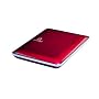 Iomega eGo  500 GB USB 2.0 Portable External Hard Drive 34619 (Ruby Red)
