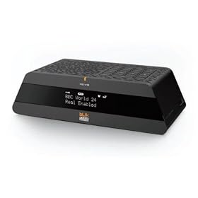 Revo Blik RadioStation DAB/Wi-Fi/FM/Alarm Clock Radio Colour SATIN BLACK