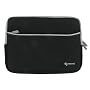rooCase Acer Aspire Timeline AS1810T-8638 11.6-Inch Netbook Sleeve Case - (Invisible Zipper Dual-Pocket Black)