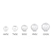 SPOIL CUPID Freshwater White Pearl 925 Sterling Silver Button Shape Stud Ball Earrings or Earring Set