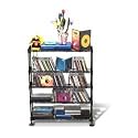 Atlantic Maxsteel 3010 275 CD/152 DVD/BluRay/Games 5-Tier Media Rack (Black)