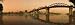 Bridge on the River Kwai over Mae Nam Khwae Noi, Kanchanaburi, Thailand Art Photographic Poster Print by Alan Copson, 24x8