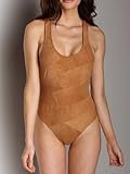 IMAGE OF Tigerlily Suede One Piece Natural