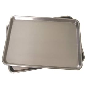 Aluminum Half Size Baking Sheet Pans - 2 pack by Polar Ware