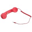 Red Retro Classic Eliminate Radiation Telephone Handset For iPad 2 iPhone 4S iPhone 4 3GS