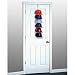 CapRack18 System - Baseball Cap Organizer (Black) (41H x 4.6W x 4.2D)