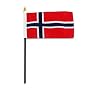 Norway Flag 4 x 6 inch