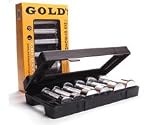 Golds Gym 12kg Chrome Dumbell Set with Carry Case
