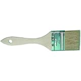 Magnolia Brush 233 Low Cost Single Thickness Paint or Chip Brush, 1-1/2" Trim, 2" Width, White (Case of 24)