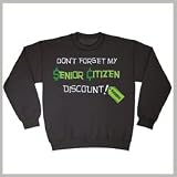 Birthday Ideas - Personalized Senior Citizen Sweatshirt