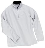 NEW Sport-Tek - 1/4 Zip Sport-Wick Fleece Silver/Black-M