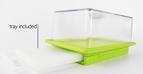 Top Butter Dish | Superb Butter Dish | Premium Pp Material | Dishwasher Safe Series | Green | 911