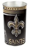 New Orleans Saints 15'' Waste Basket