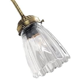 Hunter 28505 2-1/4" Clear Scallop Accessory Glass