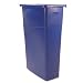 Rubbermaid-Slim Jim&Acirc;&reg; Plastic Container for Paper Recycling, 23 Gallon, Recycling Blue (RUB354006BE) Category: Recycling Receptacles