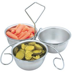 3 Way Server with 12 Ounce Bowls (06-0662) Category: Serving Platters and Trays by The Vollrath Company