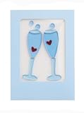 GelGems Greeting Card-Champagne Girls