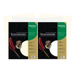 Wausau Paper Executive Royal Cotton Fine Business Paper, 28#, 8.5 X 11 Inches, White, 100 Sheets (29668)