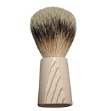 Silver Tip Badger Shaving Brush, Ivory Micarta Handle