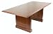 36 x 72 Rectangular Traditional Veneer Conference Table - SL-VBC3672-RECT-CHY-GG