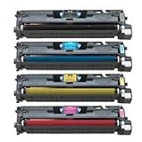 Compatible Black/Cyan/Yellow/Magenta HP Multi-pack Cartridges (5,000(black) / 4,000(color) Page Yield) for HP Color LaserJet 2500n, HP Color LaserJet 2500tn, HP Color LaserJet 2820 ALL-IN-ONE, HP Color LaserJet 2840 ALL-IN-ONE