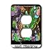 Londons Times Funny Bugs and Slugs Cartoons - Snail Terrorism - Light Switch Covers - 2 plug outlet cover