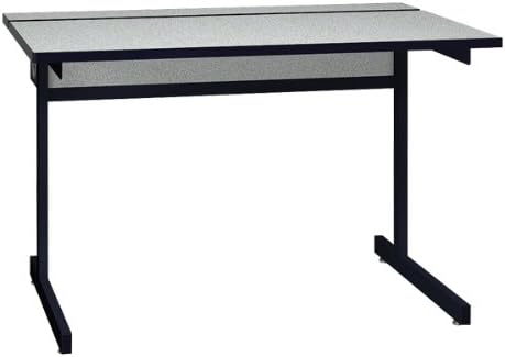 Pedestal Base Computer Table (30" W x 48" L)