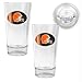 Cleveland Browns NFL 2pc Pint Ale Glass Set with Football Bottom - Oval Logo