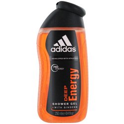 ADIDAS DEEP ENERGY by Adidas for MEN: SHOWER GEL 8.4 OZ (DEVELOPED WITH ATHLETES)