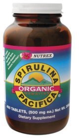 HealthPersonalCare: Nutrex Hawaii Inc. Spirulina Tabs, Organic , 500 Mg 400 Tabs