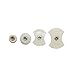 Tenflyer 20pcs Watch Back Press Fitting Dies Watch Repair Kit Round and Rectangular