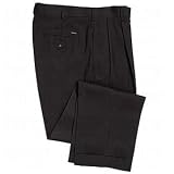 Tehama Mens Microfiber Double Pleat Pants