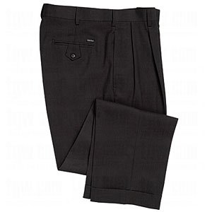 Childrens Toyshop  Apparel : Tehama Mens Microfiber Double Pleat Pants