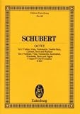 Octet F major op. 166 D 803 - 2 violins, viola, cello, double bass, clarinet, horn and bassoon - study score - (ETP 60)