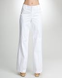 Wide Leg Charlotte Pant - WHITE (00)