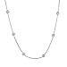 Karat Platinum Diamond Stations Necklace