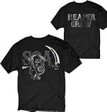 Sons of Anarchy Reaper Crew Layered Icons T-shirt