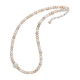 13 + 2 Inch Extension Child's Necklace with Cultured Freshwater Pearls and Oval Coin Pearl