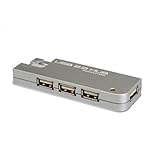 バッファローコクヨサプライ Arvel USB2.0ハブ バスパワー 4ポート シルバー H433SVの画像
