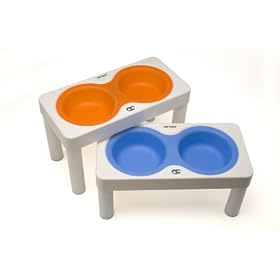 WETNoz Studio Duo High Elevated Pet Bowl