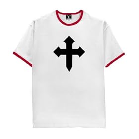 Click here to buy Cross Symbol - Ringer T-Shirt by eShirts.