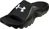TeamExpress - Under Armour Men's Wht/Blk Compression Slides
