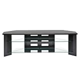 DLP/ LCD and Plasma TV Stand - Black (73")