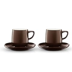 Tchibo Espresso Tassen 2er Set in braun designed by Conran