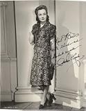Signed Leeds, Andrea 8x10 B&W (P) Photo