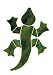 Stained Glass Gecko Pre Cut Mosaic Kit