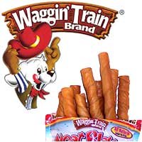 Meat Blasts - Waggin' Train Porkhide Twists, 3.8 lbs.