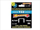 Arrow Fastener 509 9/16-Inch T50 Staples (1,250-Pack)