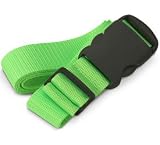 Luggage Reinforcement Strap Neon Green