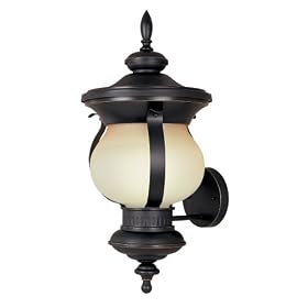 World Imports Lighting 9092-55 Barnsley Outdoor 1-Light Exterior Wall Lantern, Aged Bronze